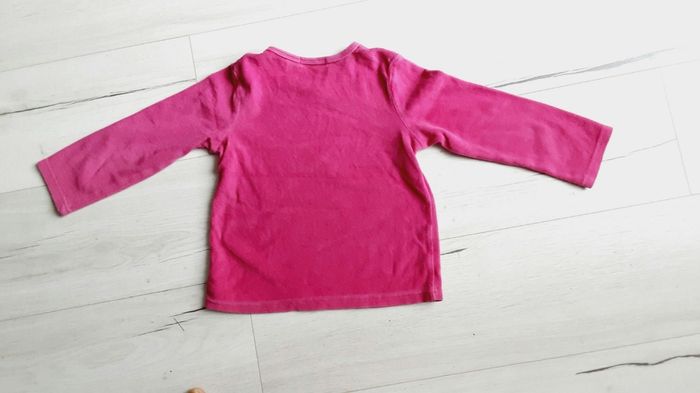 Vêtement fille pyjama velours rose motif cœurs et lapin Tissaia 5 ans - photo numéro 5