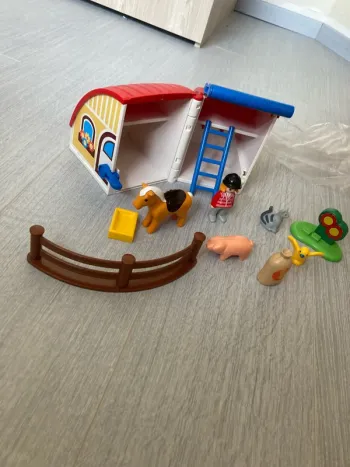 Playmobil 123 6778 ferme transportable