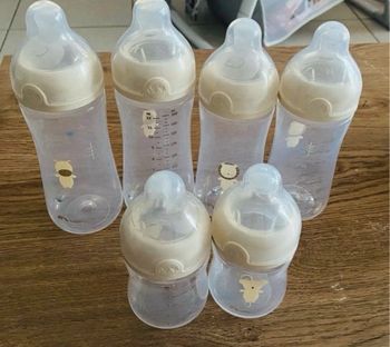 Lots de biberon bébé confort physiologie 