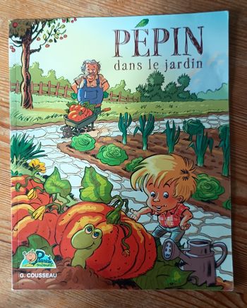 Livre Pépin dans le jardin
