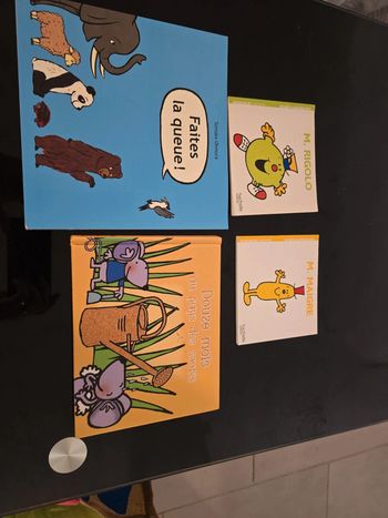 Lot de 4 livres pour les petits Hachette Jeunesse