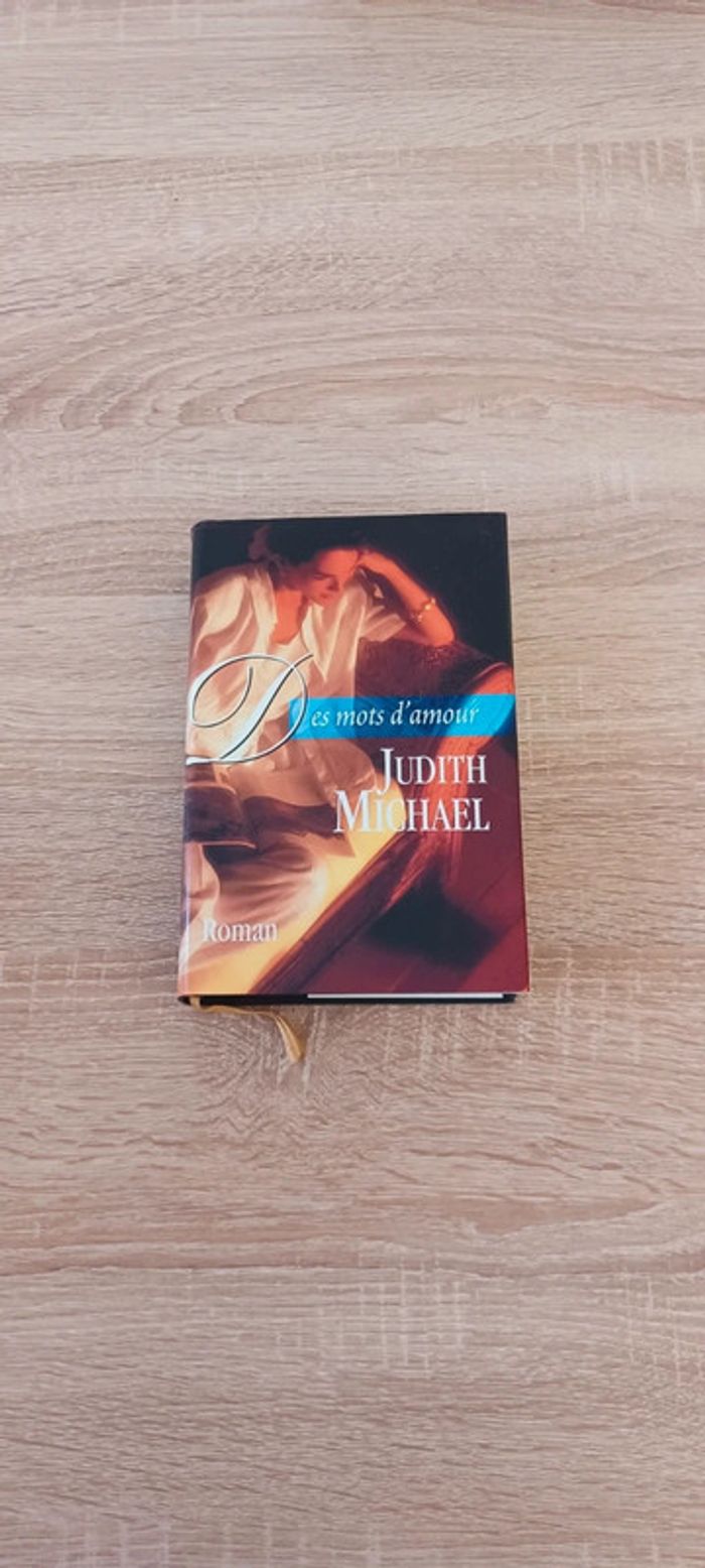 Roman "Des mots d'amour" de Judith Michael