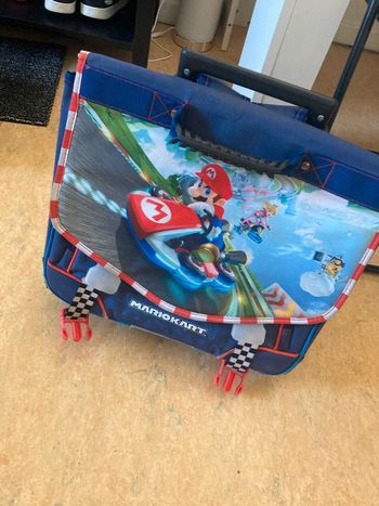 Sac d’école à roulette Mario