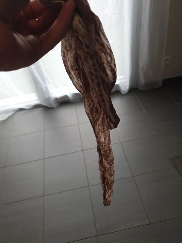 Robe été motifs caramel et doré - photo numéro 6