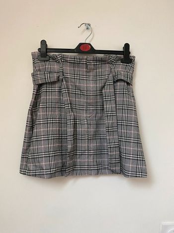 Jupe à carreaux - Bershka