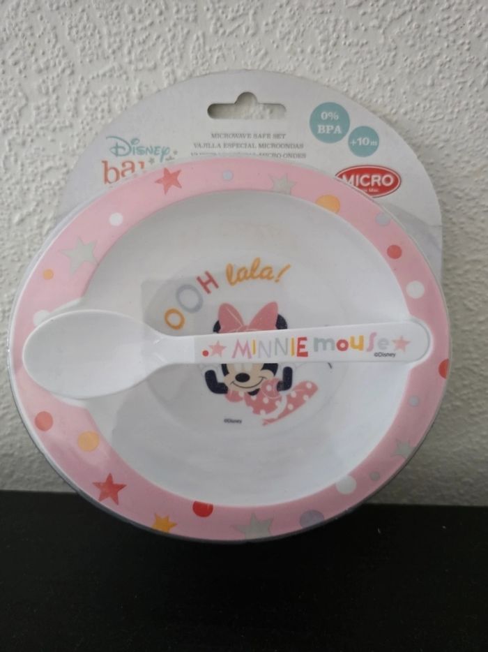 Vaisselle bébé Minnie