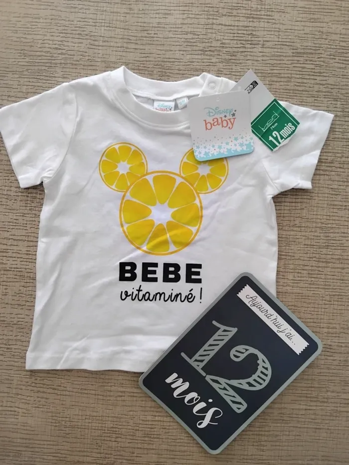 Tee shirt Neuf 12 mois / 74 cm