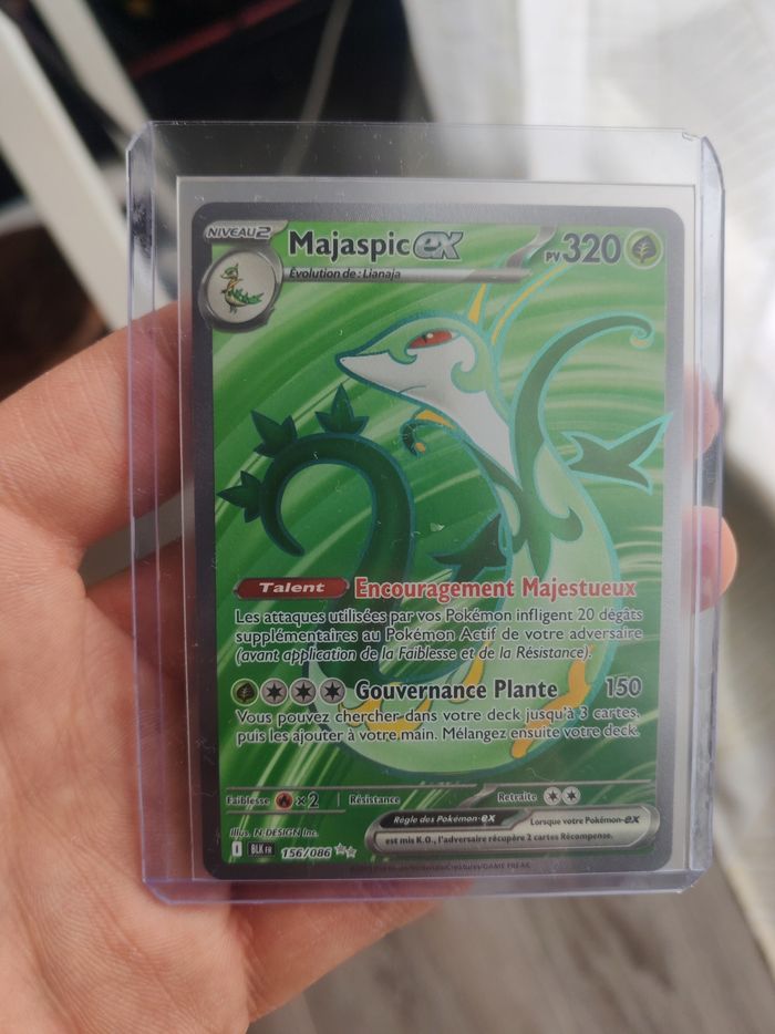 Carte pokémon Majaspic ex 156/086