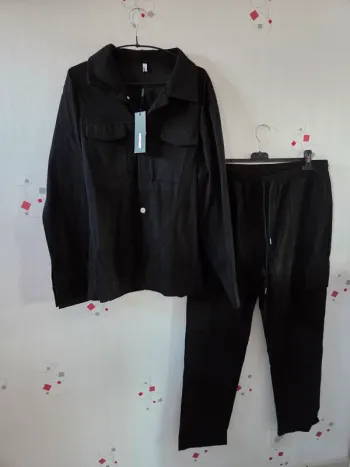 Ensemble chemise pantalon homme T L Goofandy