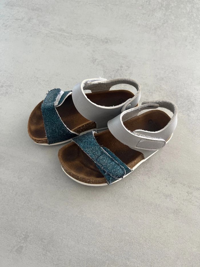 Oui sandale Gemo bleu