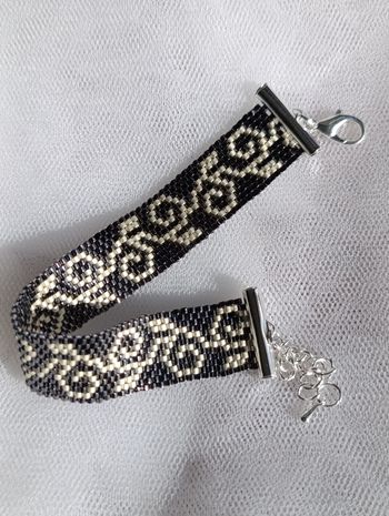 Bracelet femme tissage de perles miyuki ajustable