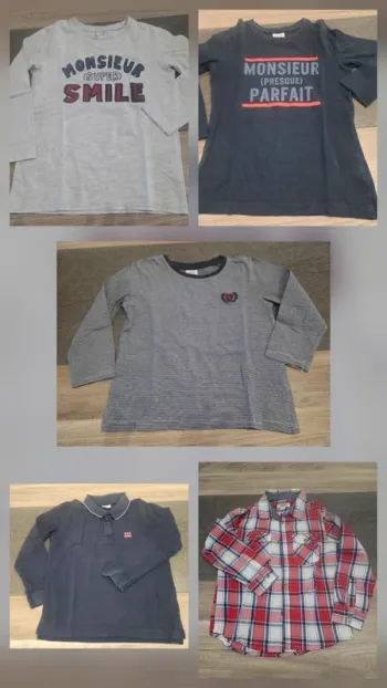 Lot Tee-shirt manches longues