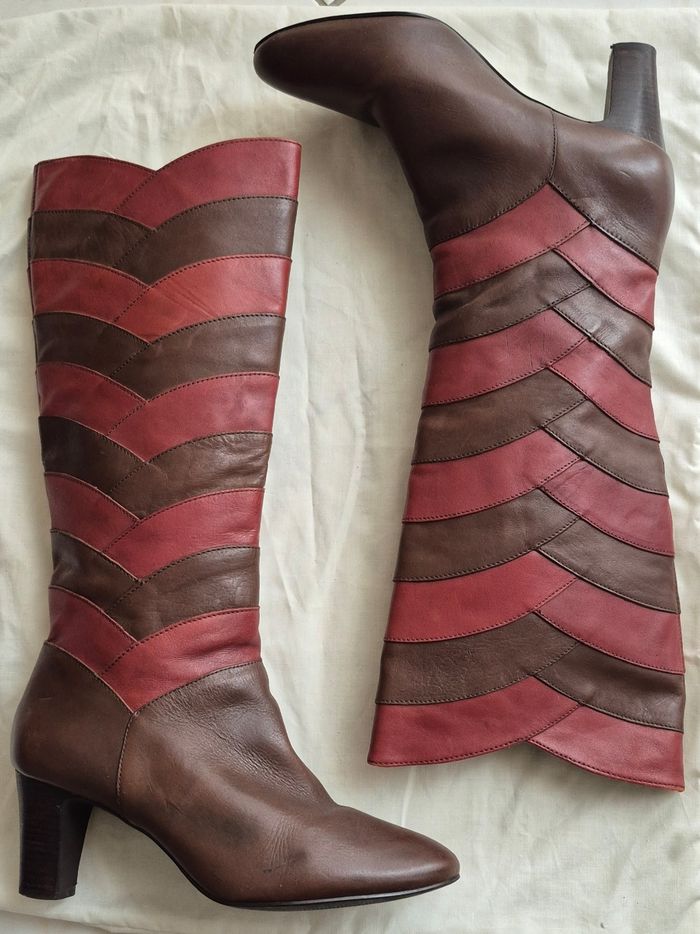 Bottes style vintage tout  cuir eram T.38