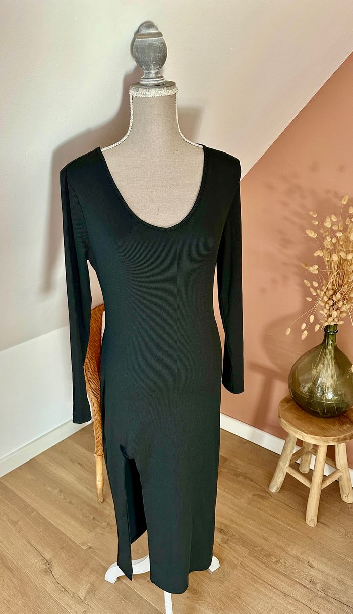 đ€ Robe longue noir cotĂ© fendu SHEIN taille M đ€