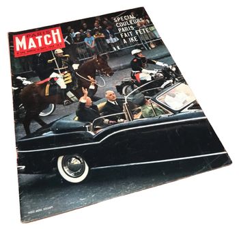 Paris Match Du Samedi 12 Septembre 1959 Spécial couleurs Paris fait à Ike