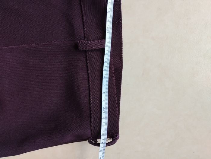 Pantalon tailleur prune - photo numéro 5