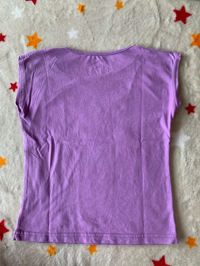 Tee-shirt Manches Courtes Disney Lila 116 cm - photo numéro 5