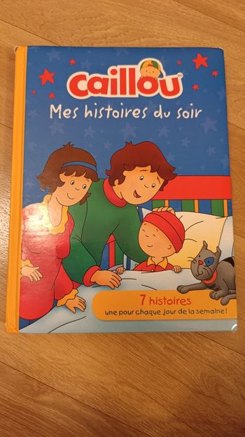 Livre mon histoire du soir caillou