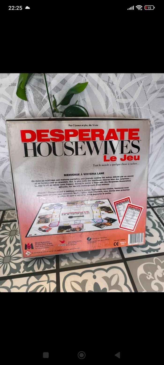 Jeux de société Desperate Housewives Fr complet - photo numéro 2
