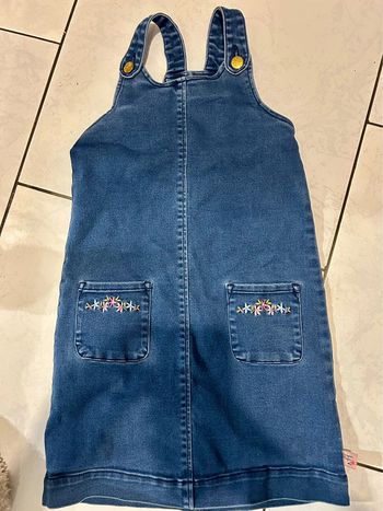 Robe salopette en jean Sergent Major