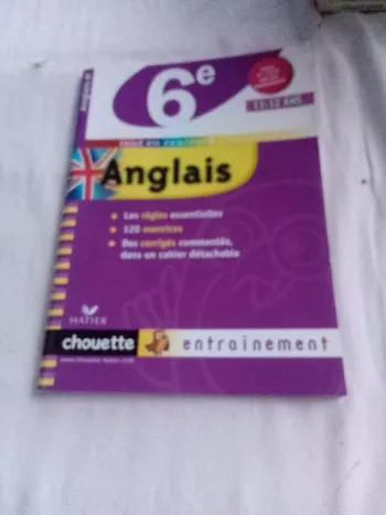 Anglais 6 ème