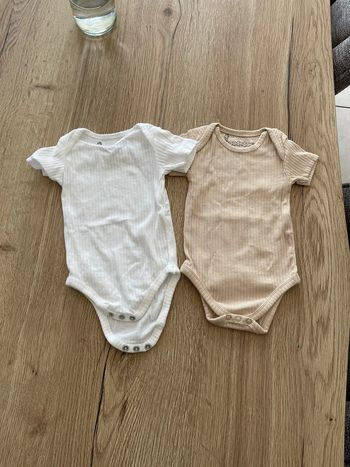 Lot 2 bodies manche courte
