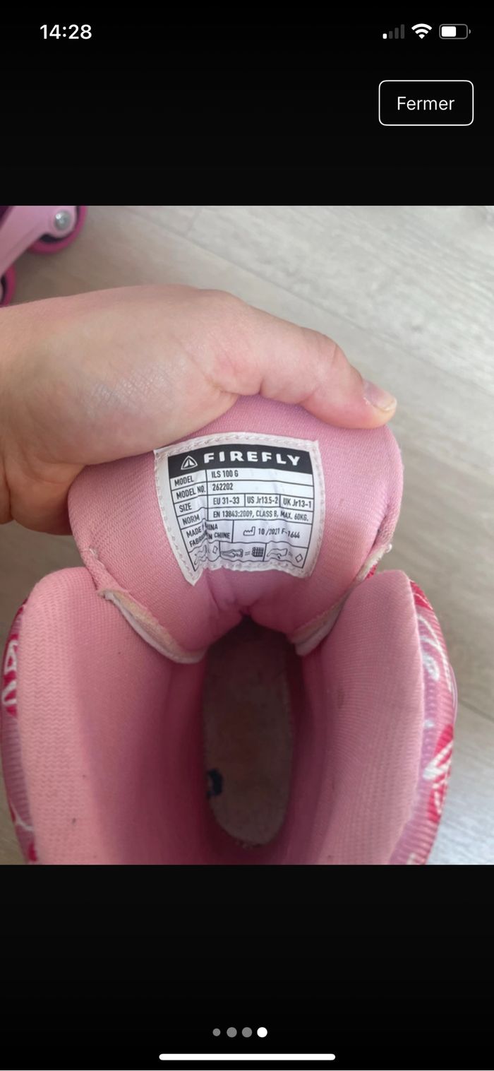 Rollers 31–>34 + casque - photo numéro 4