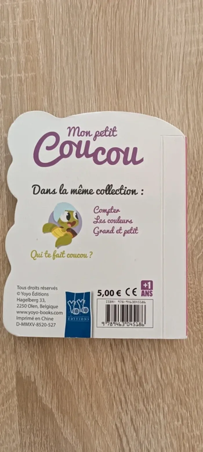 Livre mon petit coucou - photo numéro 2