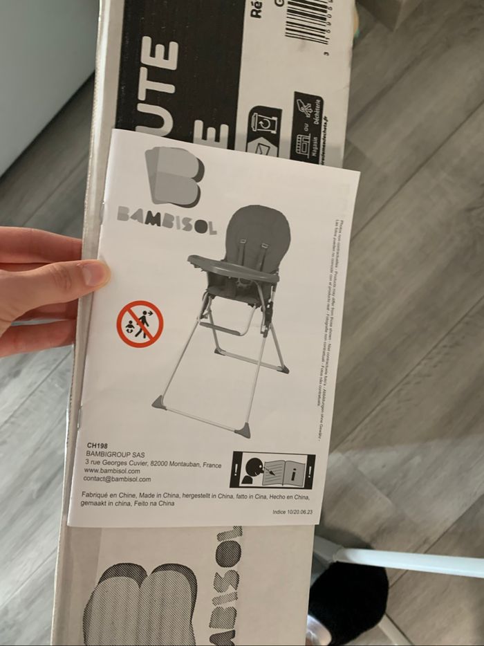 Chaise haute - photo numéro 3