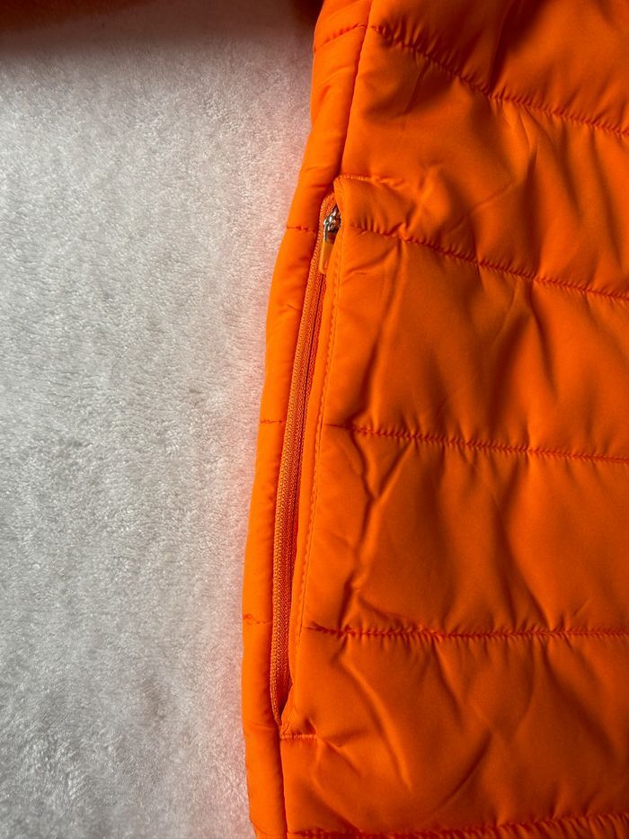 Doudoune Lacoste d'hiver pour homme noir et orange neuve Taille 48 ( S-M ) - photo numéro 8