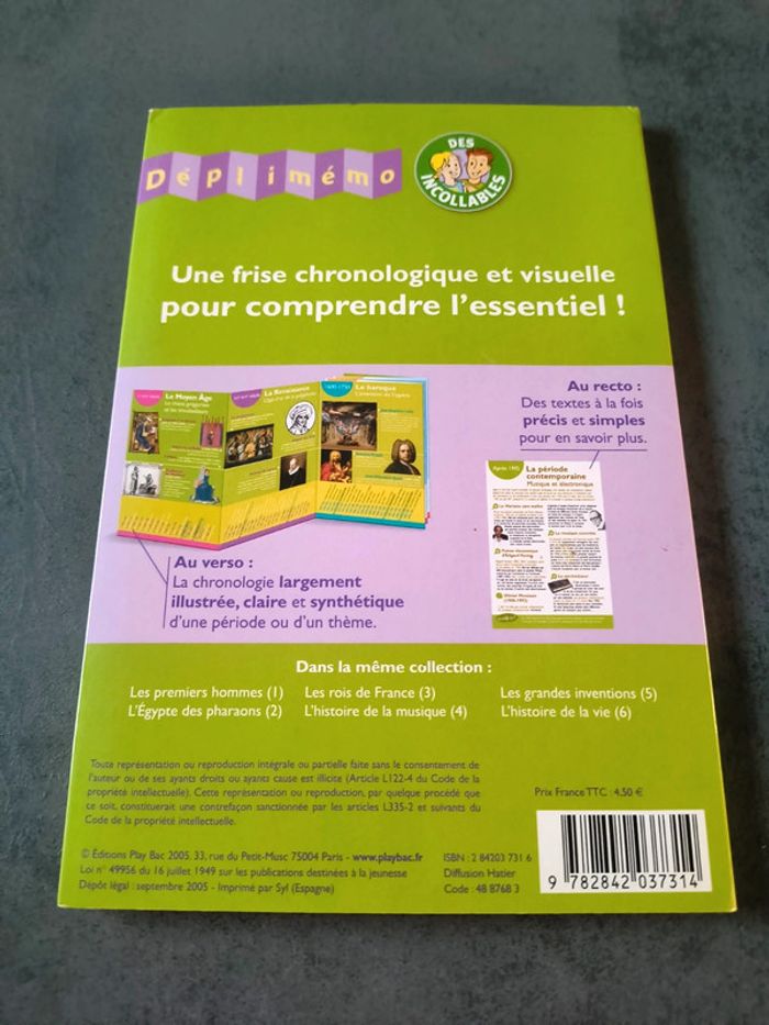 Vends livre l'histoire de la musique ( deplimemo ) - photo numéro 2