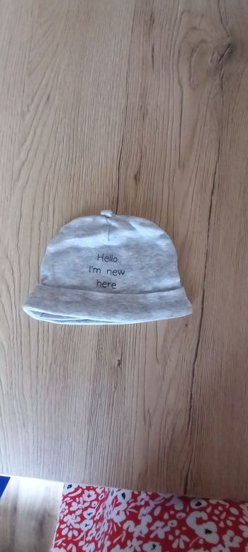 Bonnet taille naissance  coton