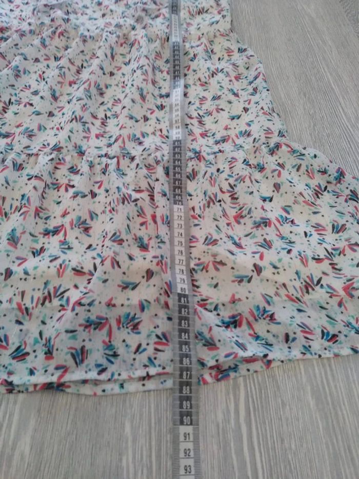 Robe cache cache fleurie brillante taille m - photo numéro 9