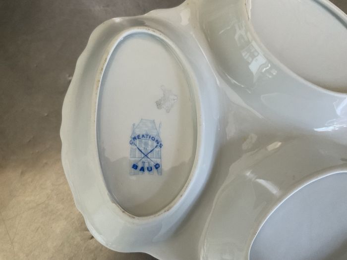 Serviteur mendiant en porcelaine Roses créations Baud - photo numéro 7