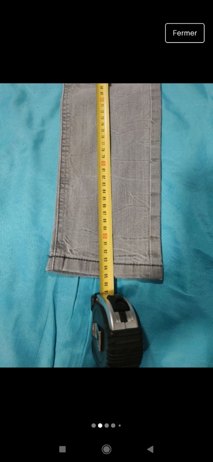 Jeans slim garçon taille 158 - photo numéro 2