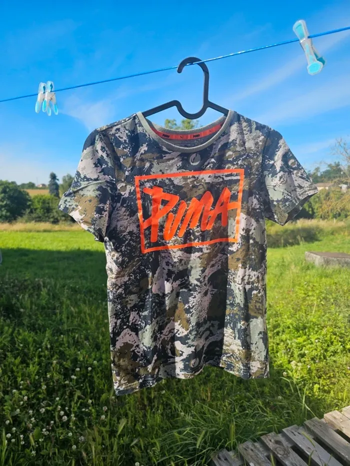 2 Tee-shirt garçon 12 ans puma + 1 gratuit - photo numéro 4