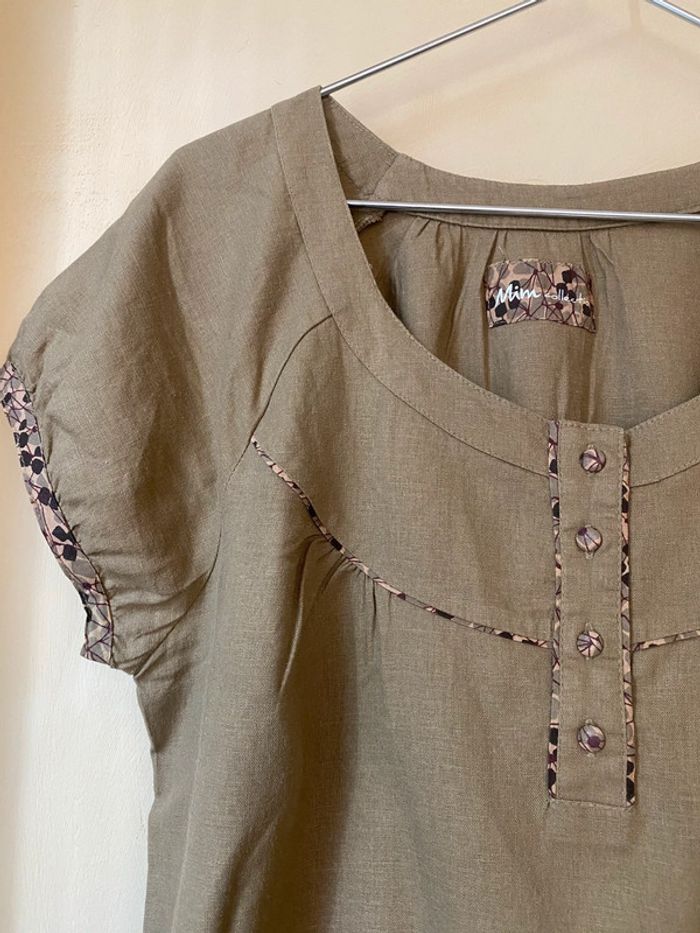 Blouse beige Mim T2 - photo numéro 3