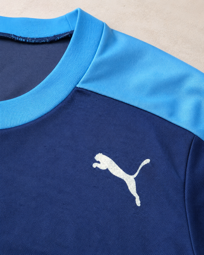 T-shirt sport Puma bleu floqué 13 - photo numéro 3