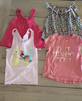 Lot été 4 ans fille 