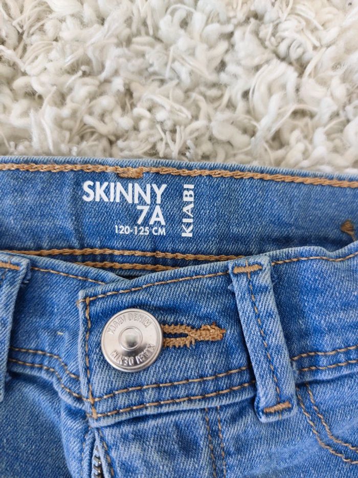 Jean skinny/slim kiabi 7 ans - photo numéro 2