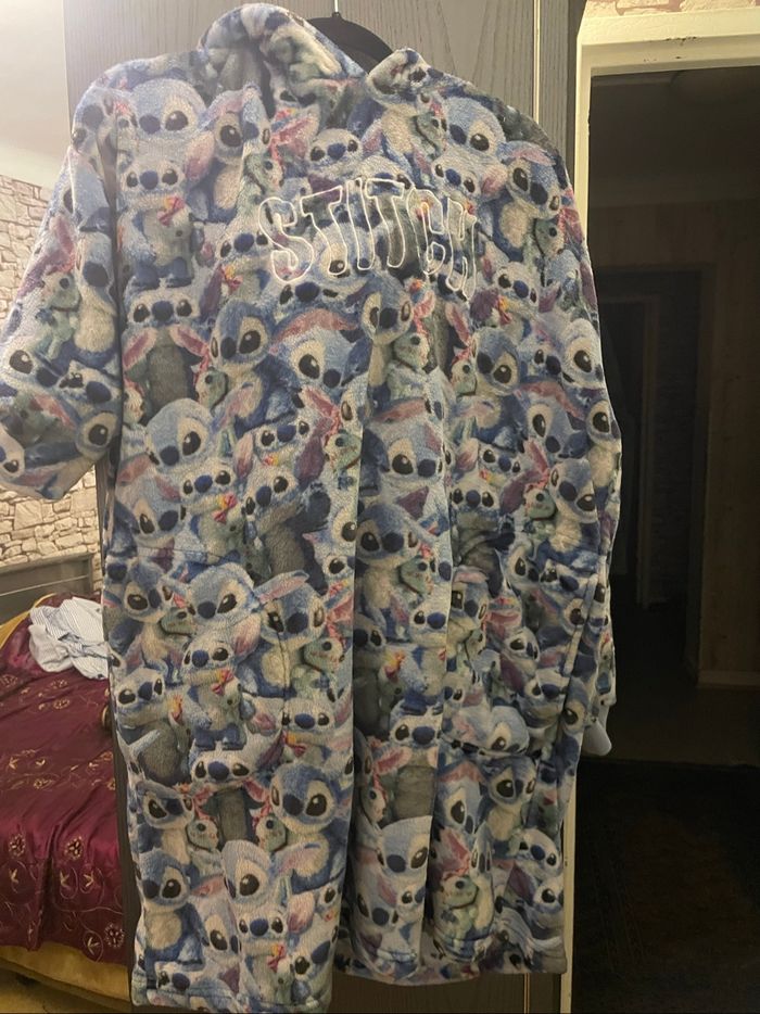 Haut plaid capuche Stich - photo numéro 2