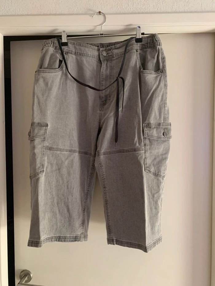 Short coton multi poche