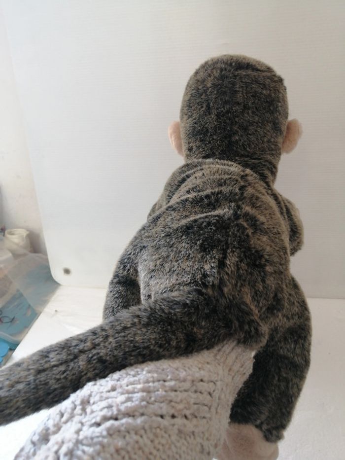 marionnette peluche singe '' heunec - photo numéro 5