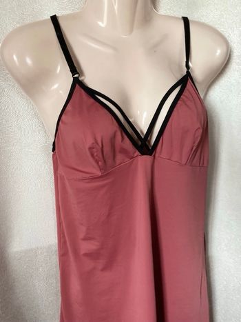 Nuisette polyamide rose Terra cotta 38/40 Tissaia