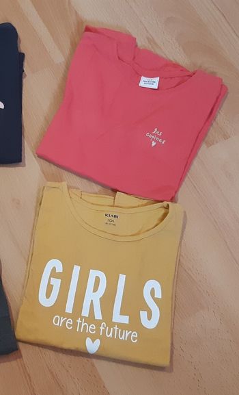 Tee-shirt taille 10 ans manches longues
