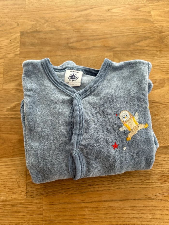 Pyjama velours Petit Bateau - photo numéro 2