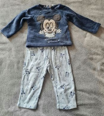 Pyjama Mickey mixte 18 mois