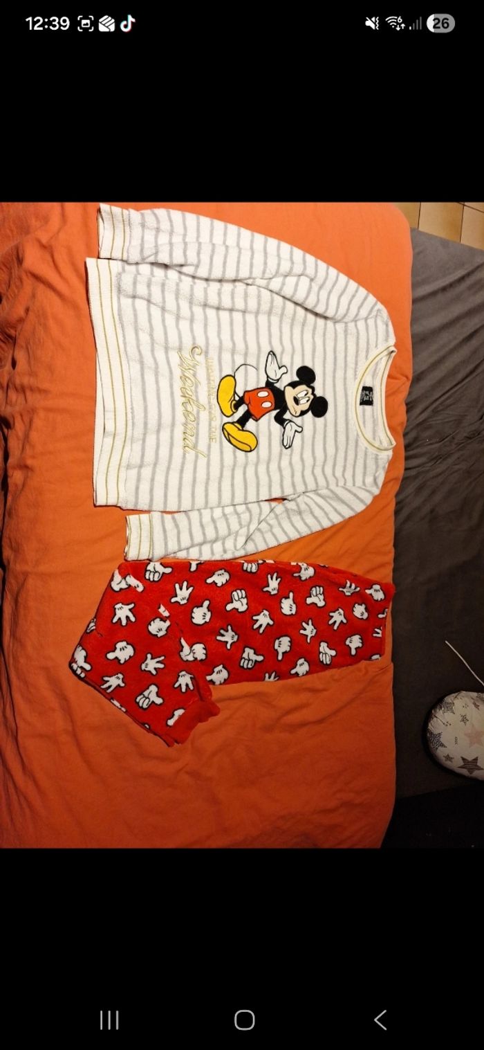 Pyjama mickey doux