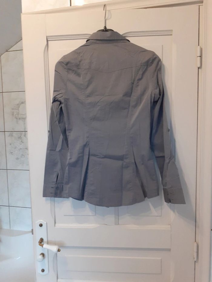 Chemise  gris Claire - photo numéro 2