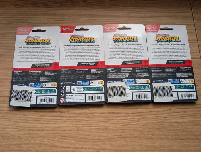 4 Boosters Étincelles Déferlantes Pokémon EV08 fr - photo numéro 2